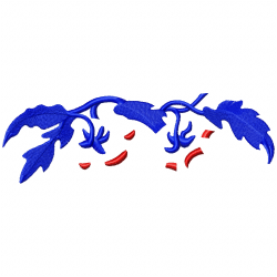 Flowers And Tree Embroidery Design 7 Flowers And Tree Embroidery Design 7